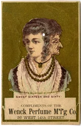 Dulces Dieciséis y Sesenta, Complimentos de Wenck Perfume Mfg Co., 36 West 14th Street., 1882